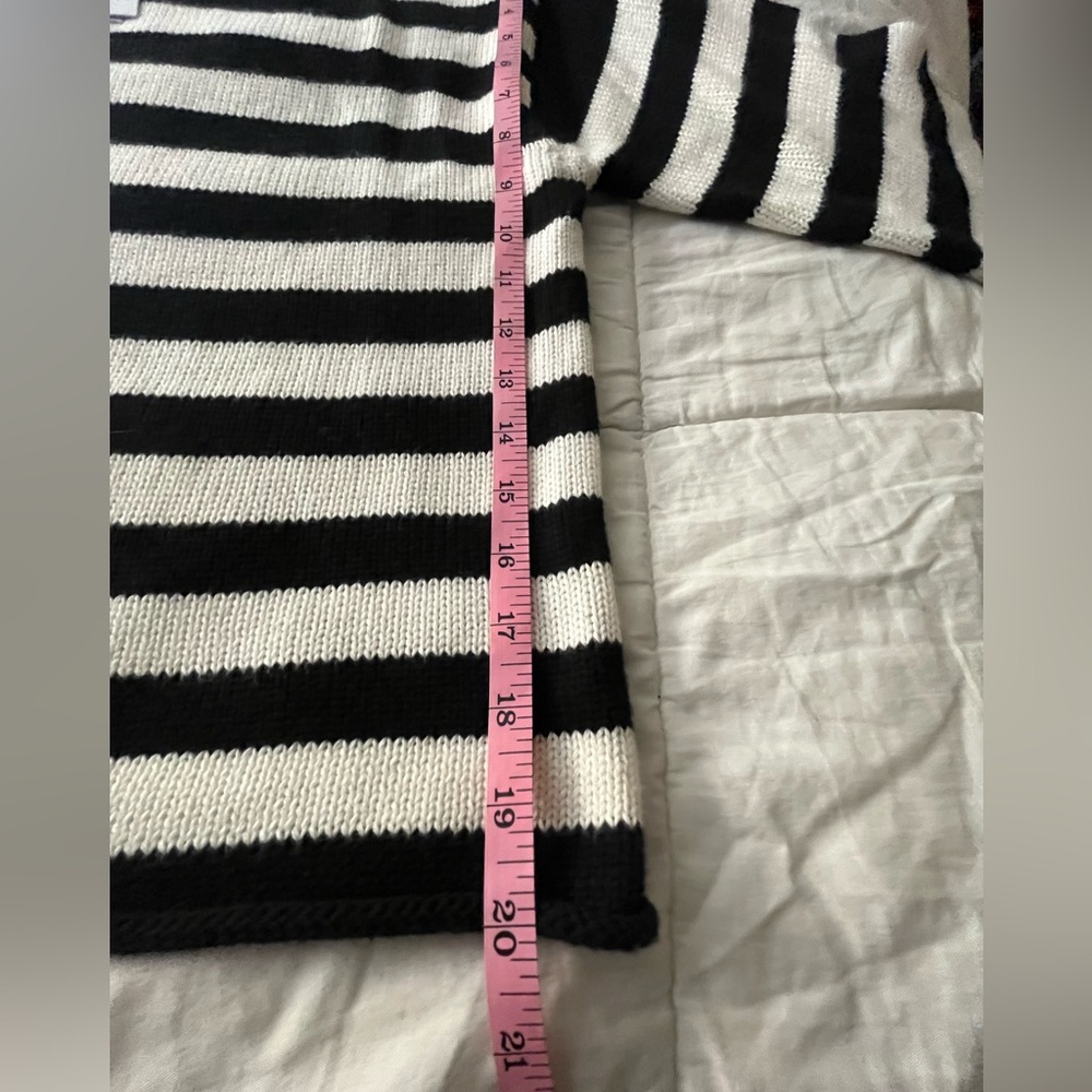 Velvet Lex cotton cashmere striped sweater NWT new size XS - Picture 9 of 16